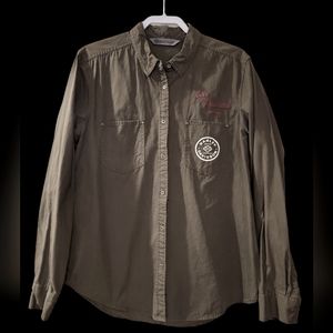 Harley-Davidson Long Sleeve  Button Up Shirt